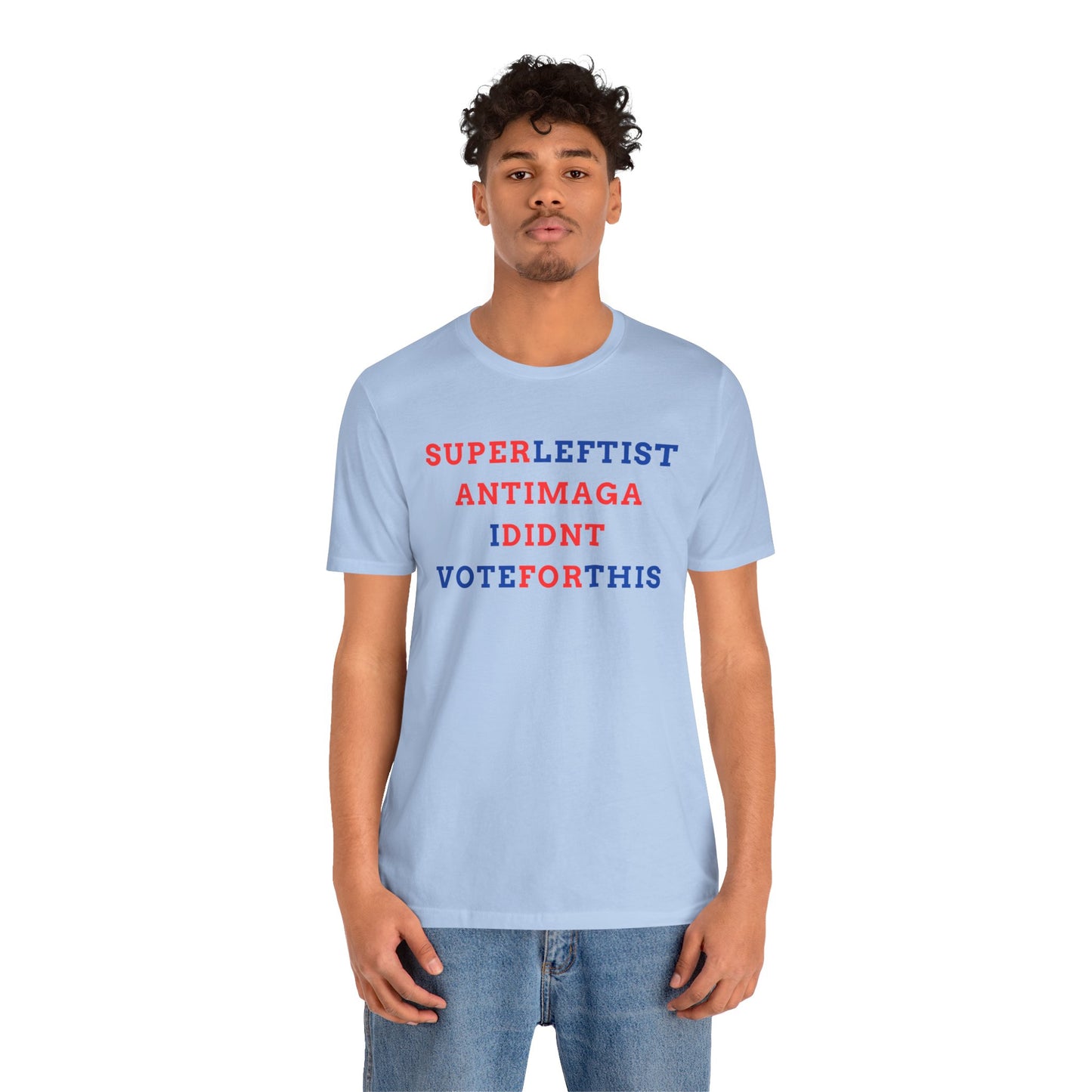 Political Statement Tee - Unisex Jersey Short Sleeve T-Shirt, Activism Shirt, Election Apparel, Trendy Graphic Tee, Vote Reminder Tee