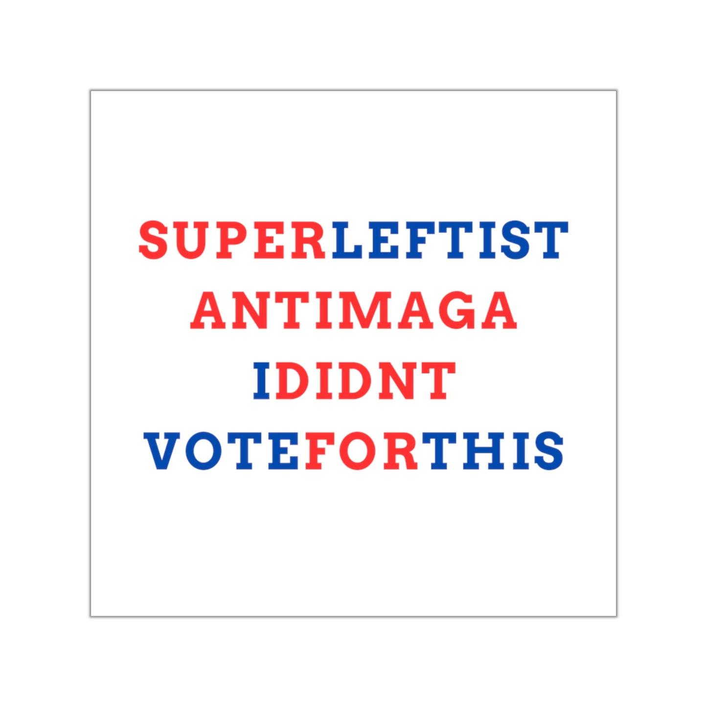 Political Statement Vinyl Stickers, Activism Decals, Gift for Activists, Social Justice Decor, Bold Message Stickers