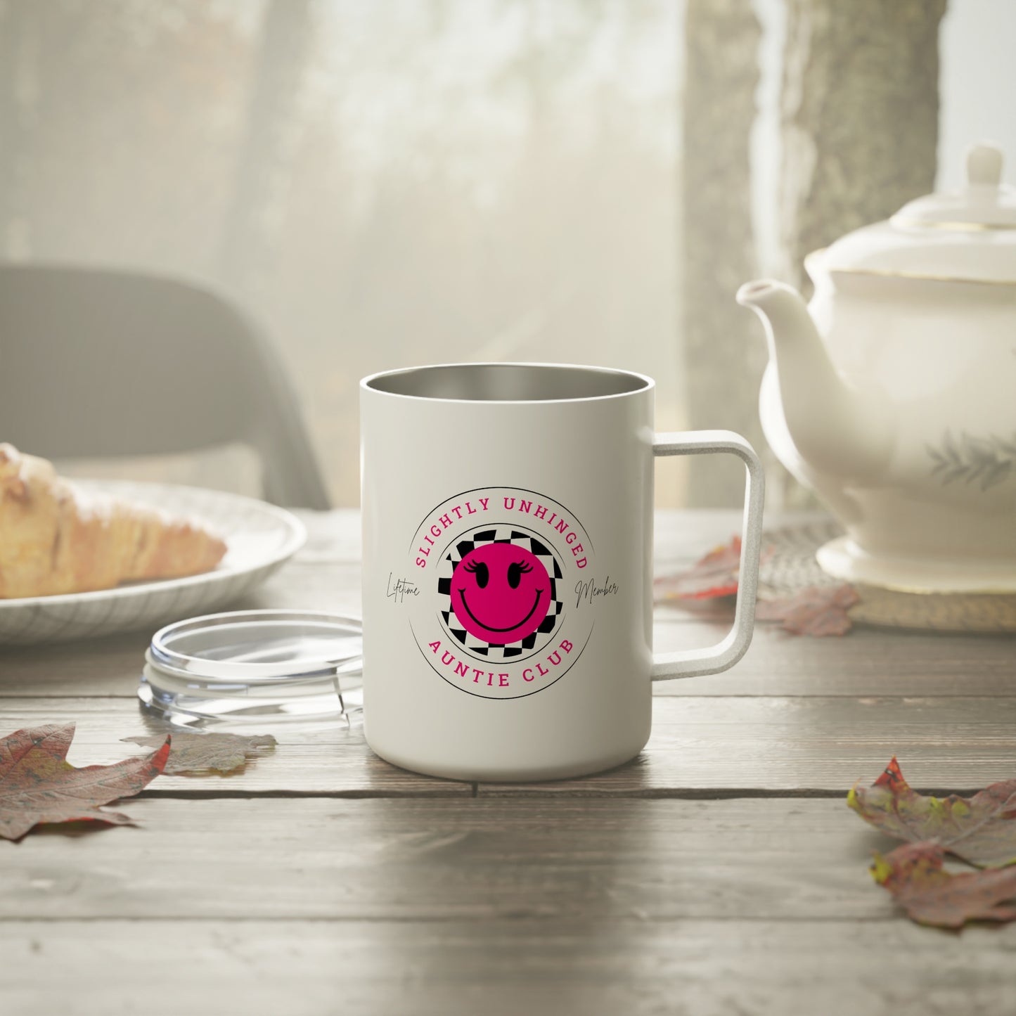 Unhinged Auntie - Insulated Coffee Mug, 10oz