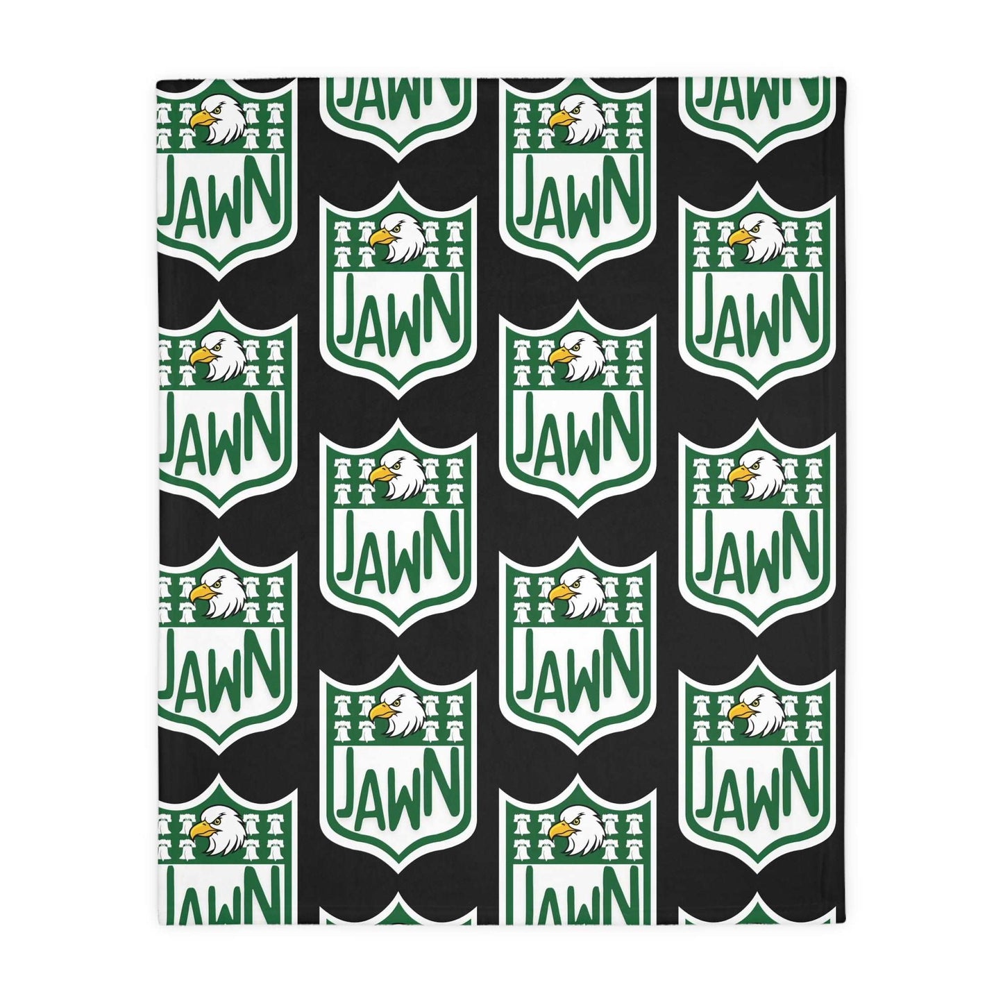 Black Philly Jawn - Velveteen Microfiber Blanket (Two-sided print)