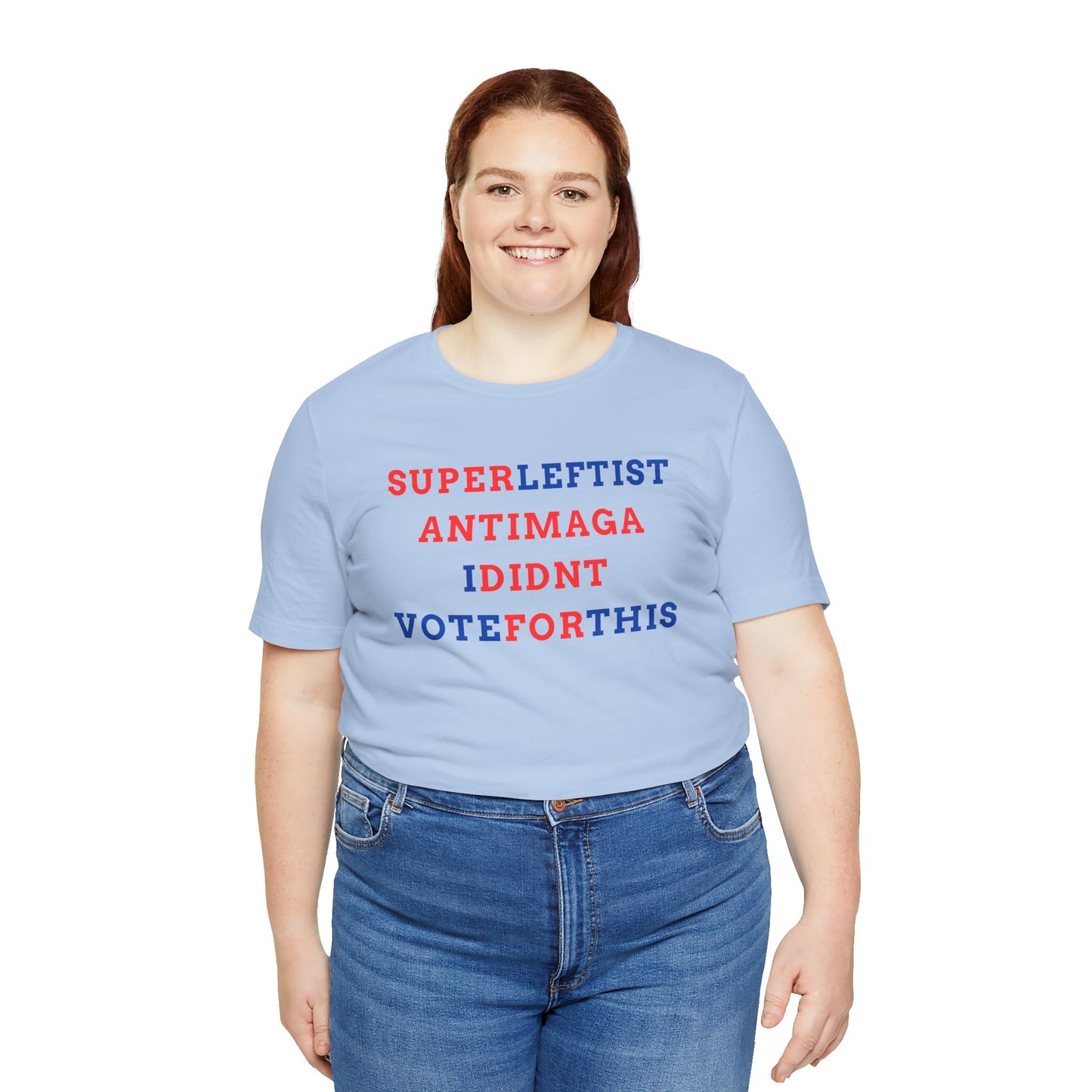 Political Statement Tee - Unisex Jersey Short Sleeve T-Shirt, Activism Shirt, Election Apparel, Trendy Graphic Tee, Vote Reminder Tee