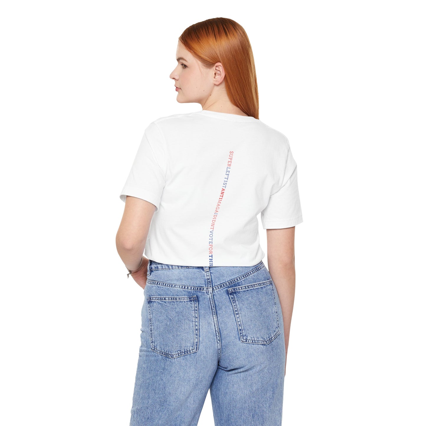 Political Statement Tee - Unisex Jersey Short Sleeve T-Shirt, Activism Shirt, Election Apparel, Trendy Graphic Tee, Vote Reminder Tee