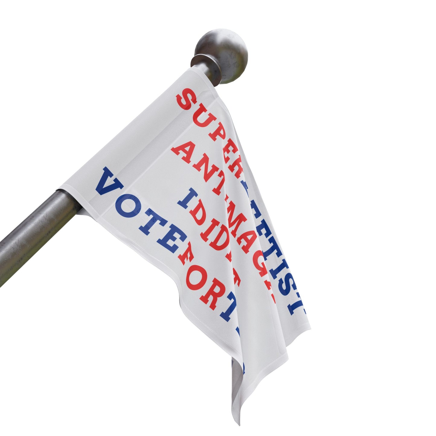 Political Statement Flag, Activist Flag, Super Leftist Decor, Protest Banner, Election Awareness Decoration