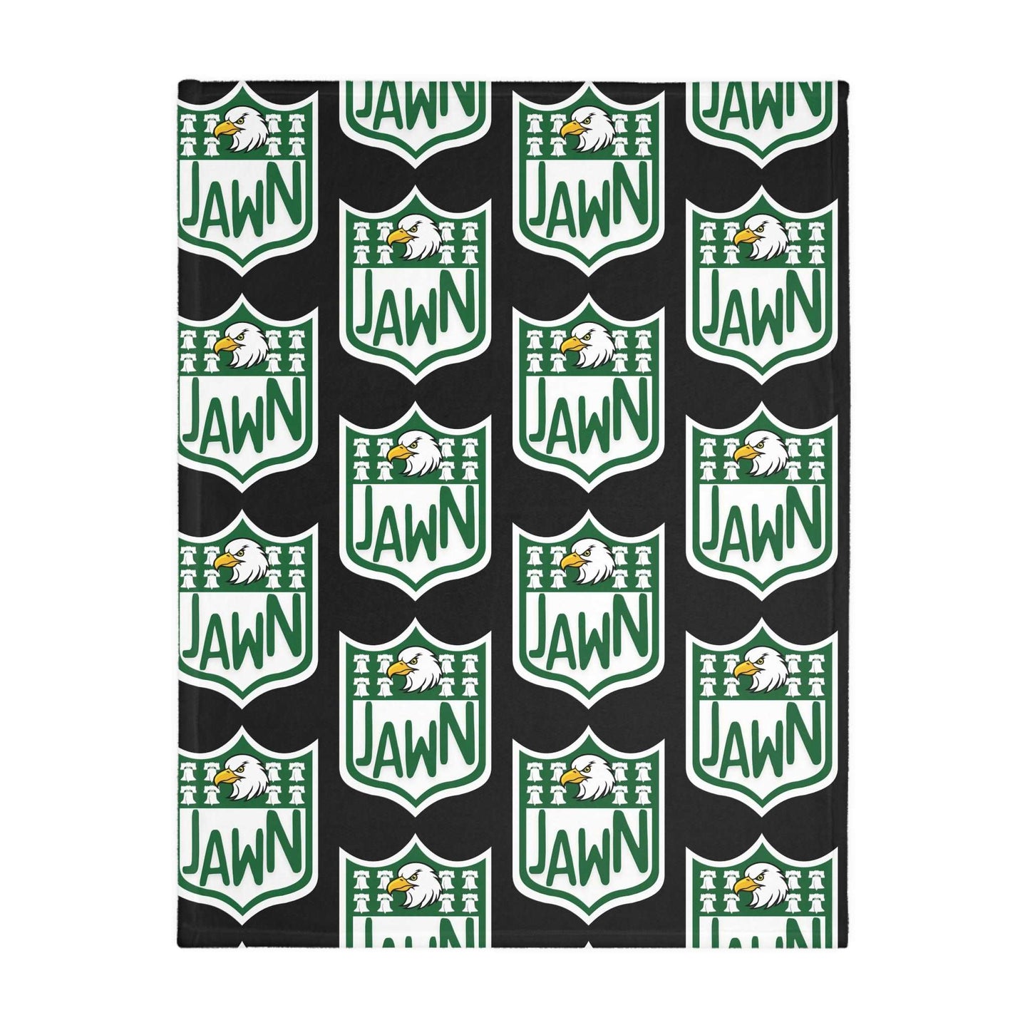 Black Philly Jawn - Velveteen Microfiber Blanket (Two-sided print)