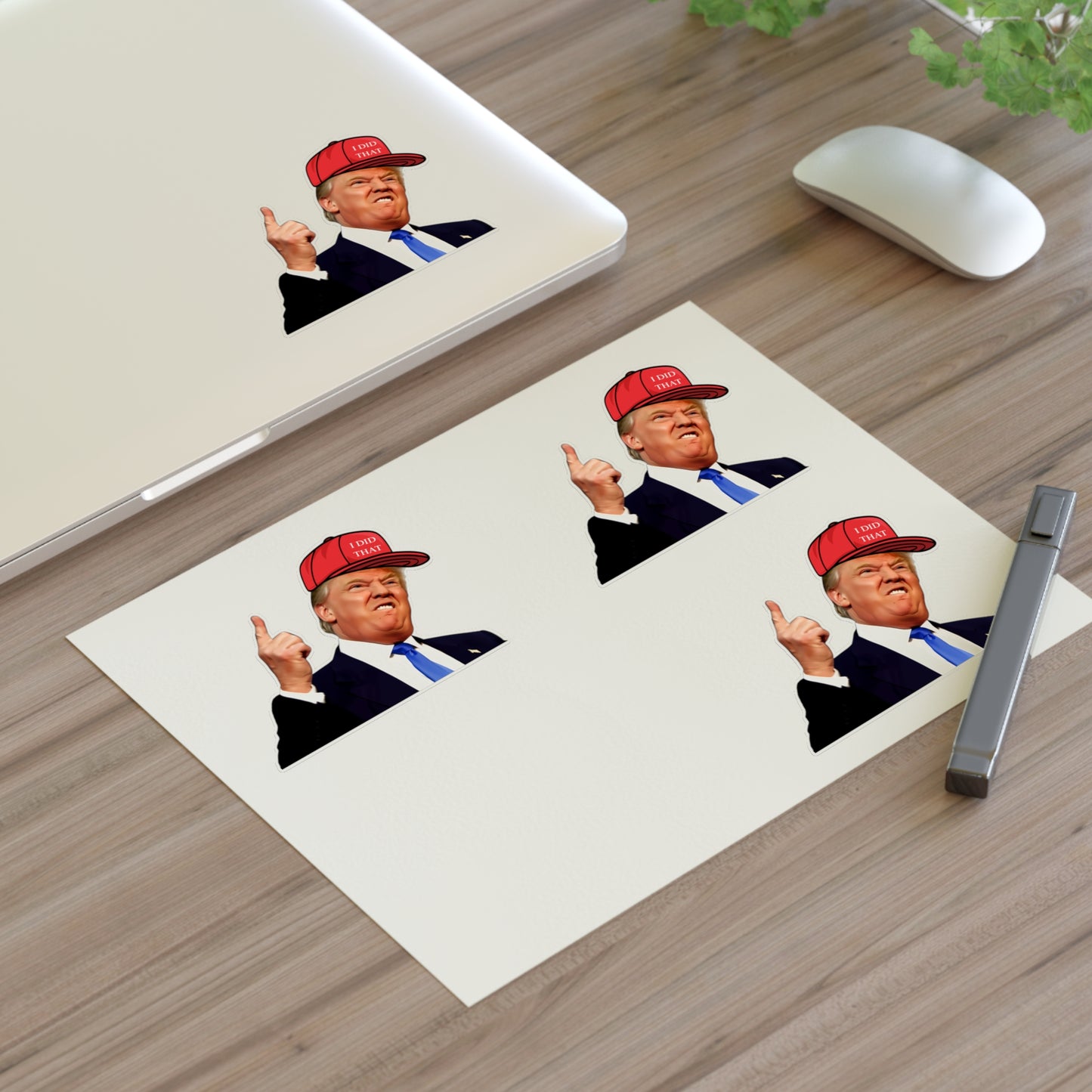 Anti-Trump Tax 'I Did That' Sticker Sheets - Political Statement Decals, Progressive Gift, Rebellion Stickers, Environmental Activism