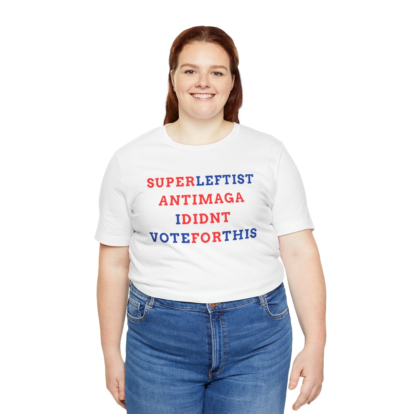 Political Statement Tee - Unisex Jersey Short Sleeve T-Shirt, Activism Shirt, Election Apparel, Trendy Graphic Tee, Vote Reminder Tee