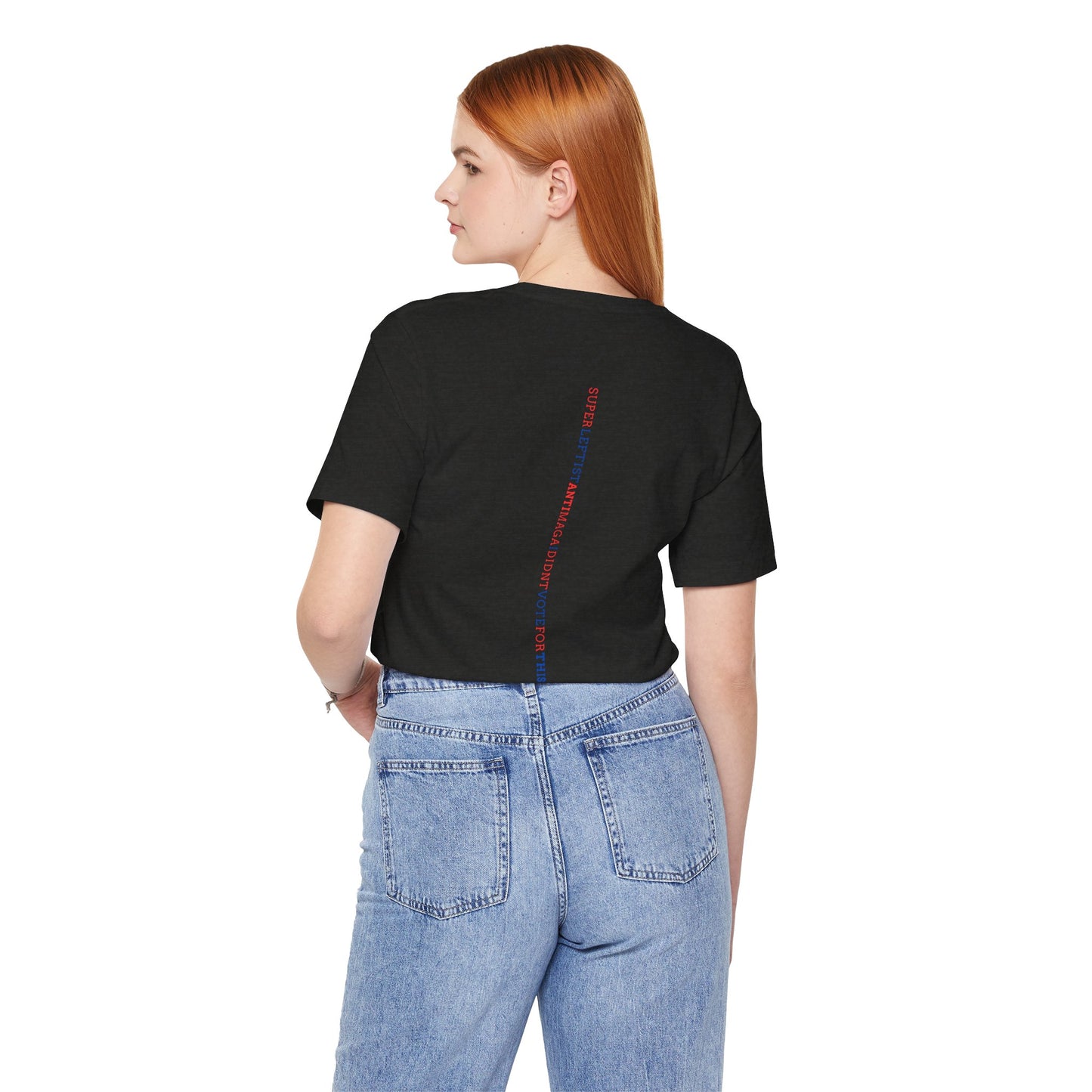Political Statement Tee - Unisex Jersey Short Sleeve T-Shirt, Activism Shirt, Election Apparel, Trendy Graphic Tee, Vote Reminder Tee