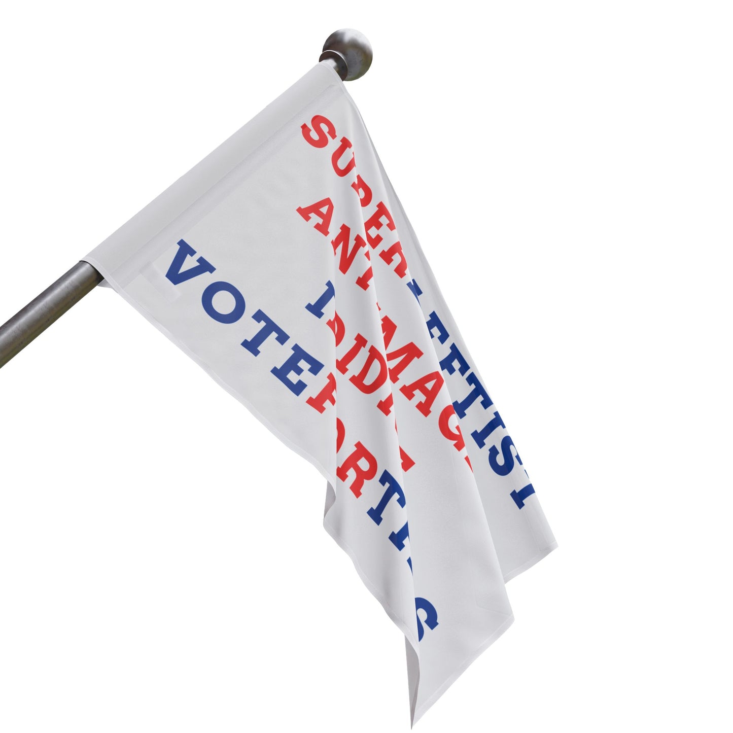 Political Statement Flag, Activist Flag, Super Leftist Decor, Protest Banner, Election Awareness Decoration
