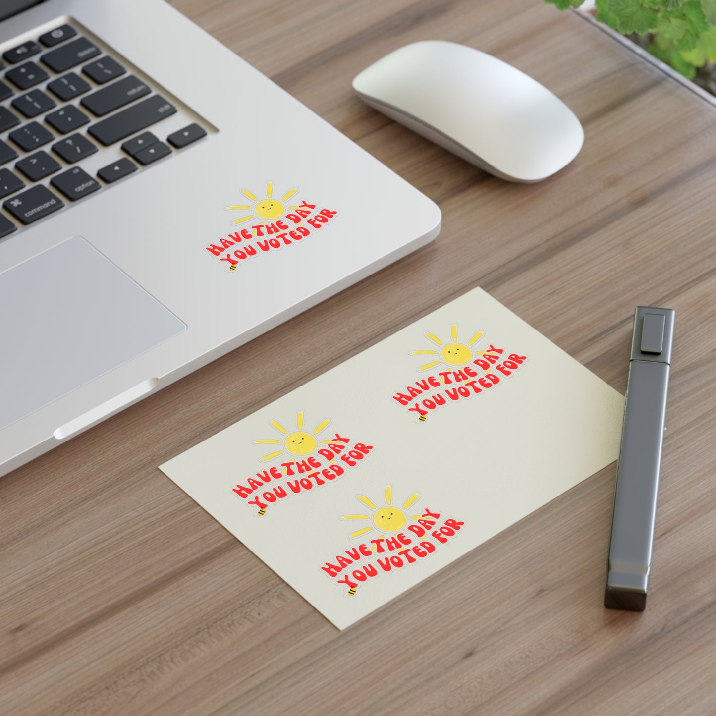 Have The Day You Voted For Sticker Sheet – Anti-Trump, Anti-MAGA, Holographic & Vinyl Stickers
