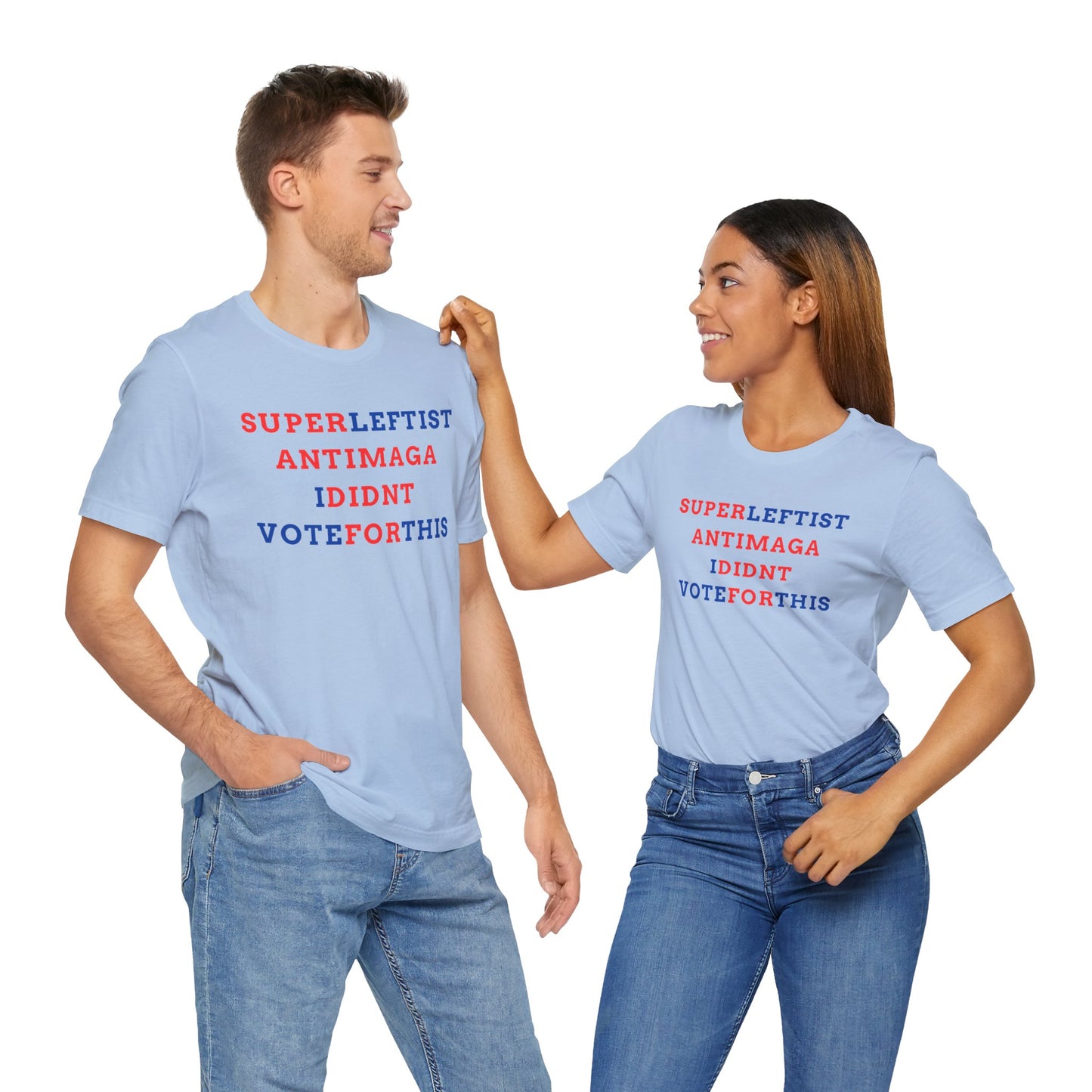 Political Statement Tee - Unisex Jersey Short Sleeve T-Shirt, Activism Shirt, Election Apparel, Trendy Graphic Tee, Vote Reminder Tee