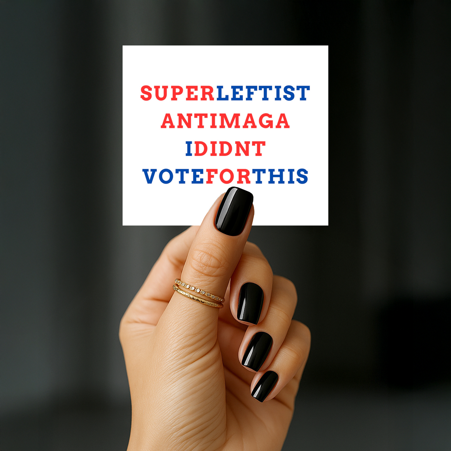 Political Statement Vinyl Stickers, Activism Decals, Gift for Activists, Social Justice Decor, Bold Message Stickers