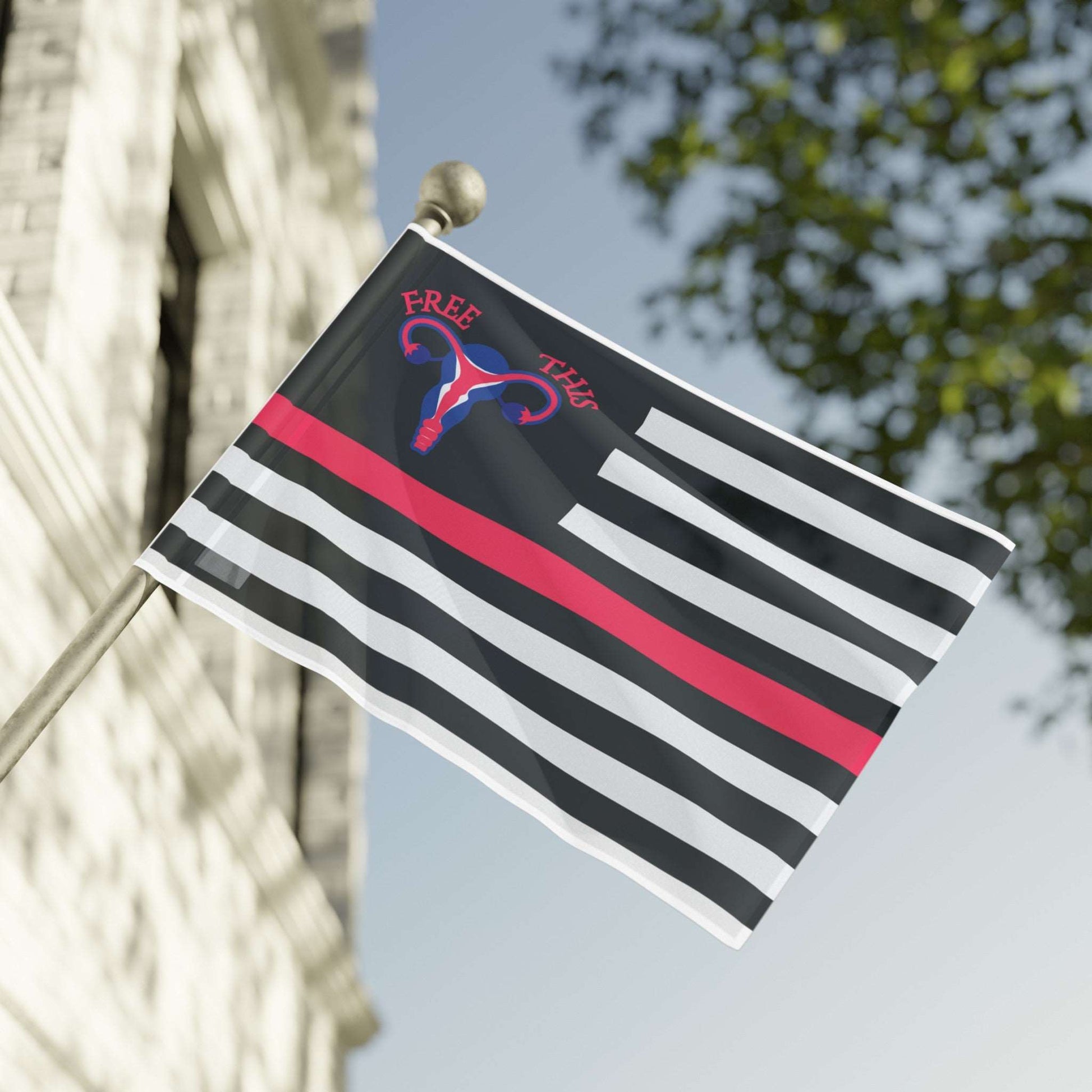 Free This - Uterus - Flag