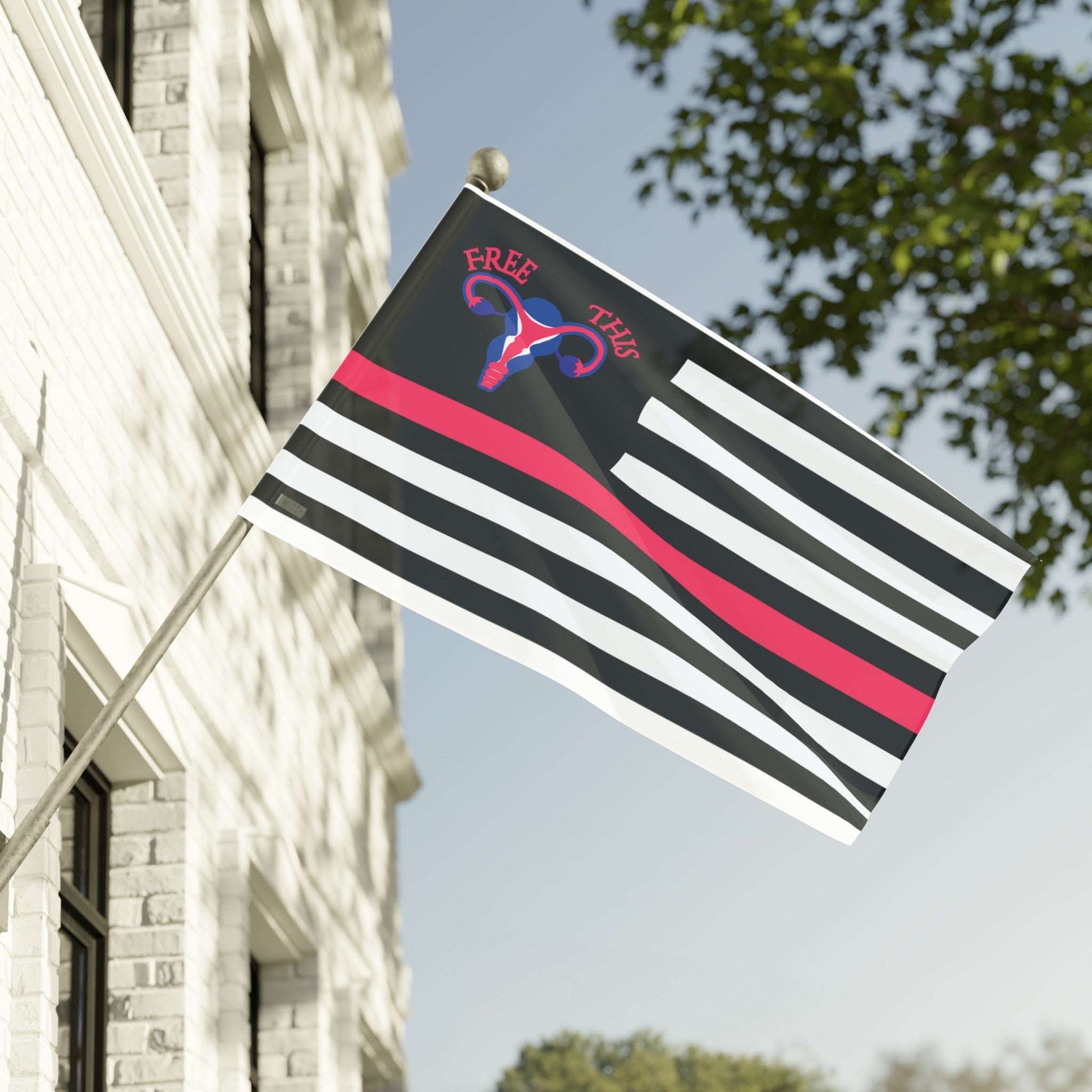 Free This - Uterus - Flag