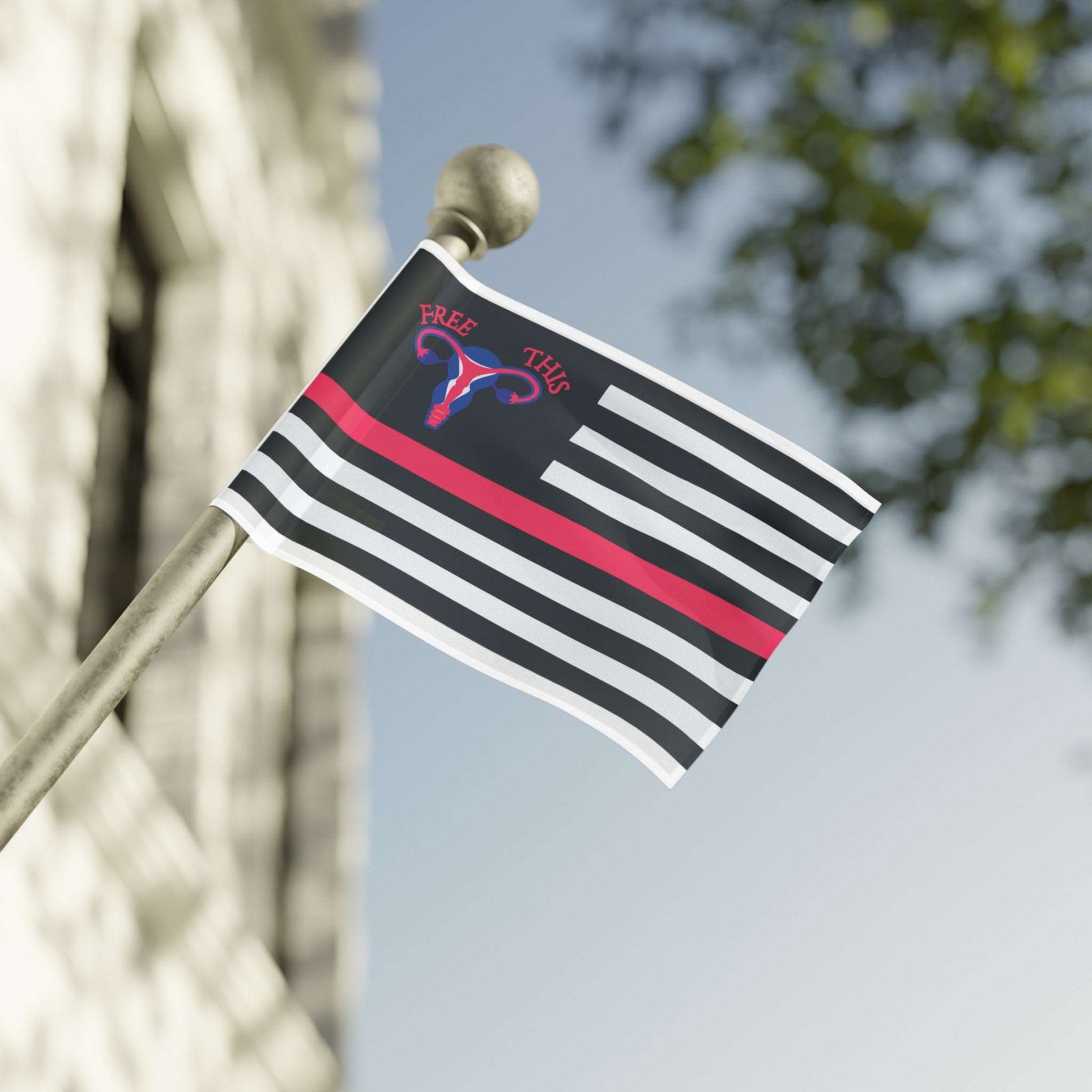 Free This - Uterus - Flag