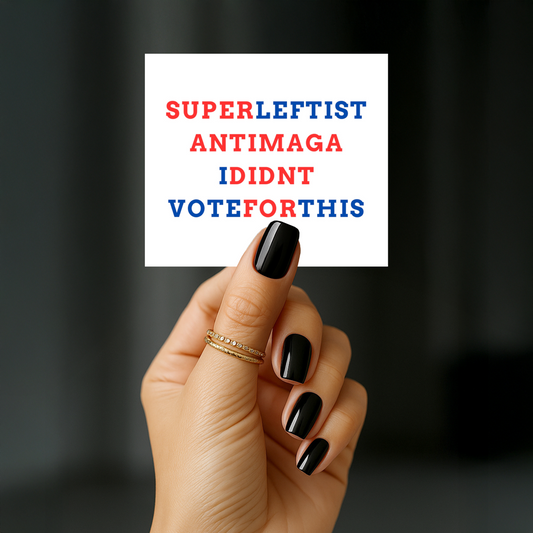 Political Statement Vinyl Stickers, Activism Decals, Gift for Activists, Social Justice Decor, Bold Message Stickers